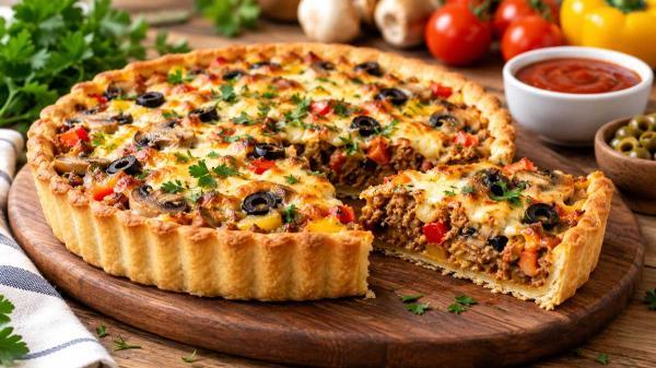 طرز تهیه تارت گوشت مرحله به مرحله با همه نکات و ترفندها